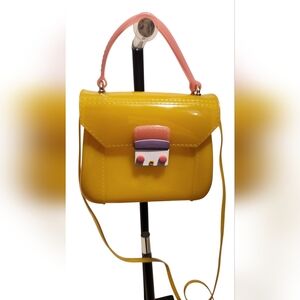 Furla Mini Jelly Yellow and Pink Women's Bag